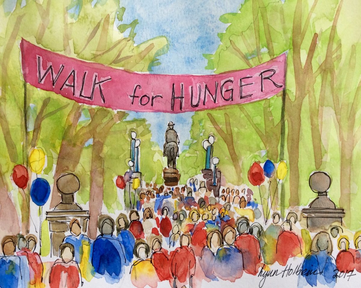 Walking for Hunger