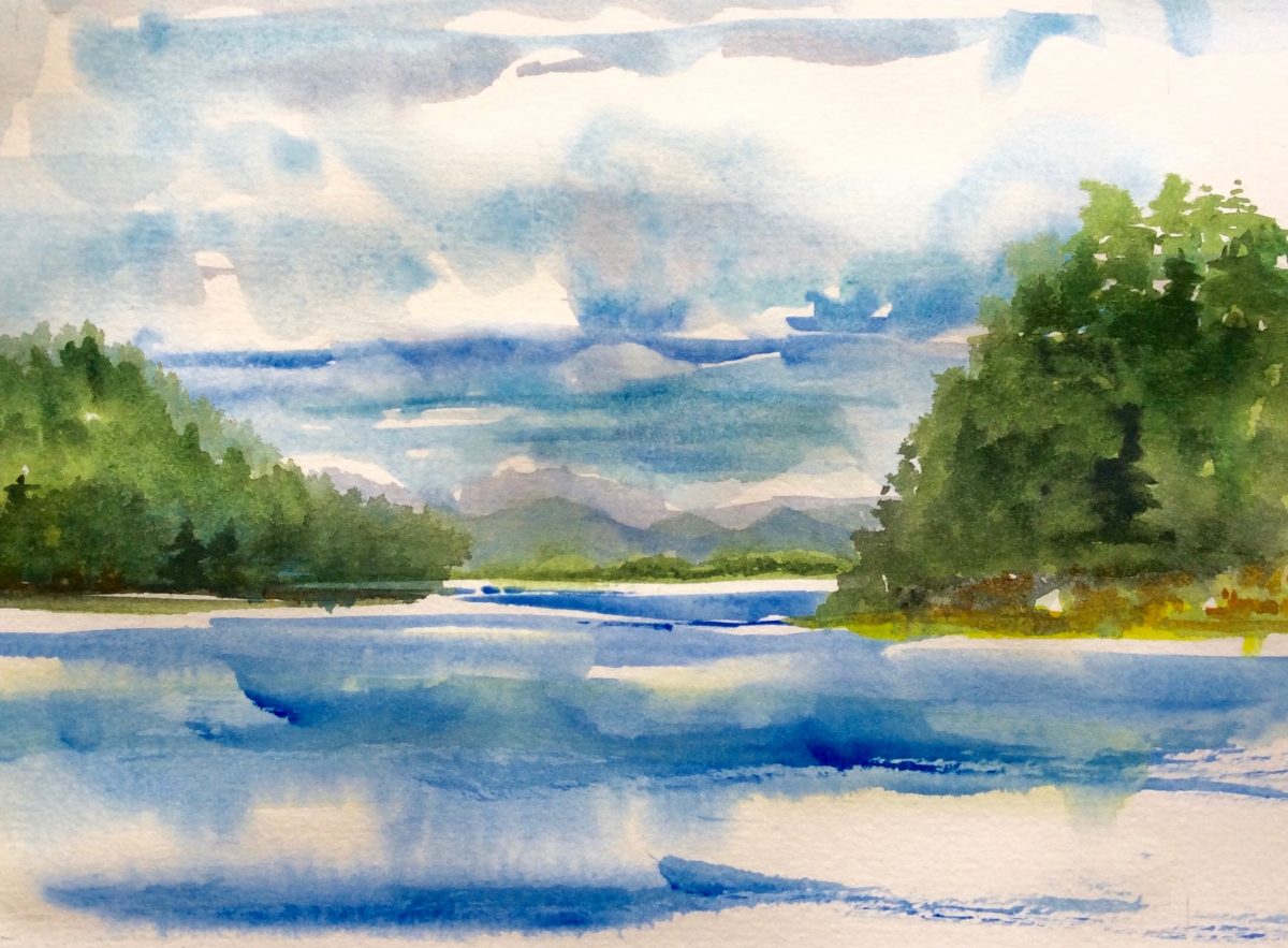 Mountains and Lakes