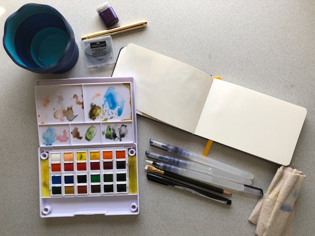 Portable Watercolor Kit
